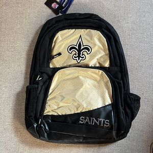 NWT NFL New Orleans Saints Backpack